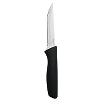 Mainstays Stainless Steel Kitchen Steak Knives Set of 4 Black, Mainstays Steak Knives