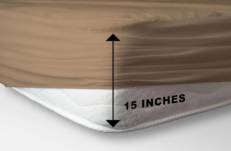 Johnson Home 400 TC Bed Sheet Set - 100% Cotton Sheets