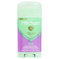 Antisudorifique et désodorisant en bâton invisible Mitchum femmes, protection de 48 heures, proprement frais, 76 g MIT WMN SOLIDE 0,1 lb