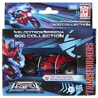 Transformers Generations Legacy Velocitron Speedia 500 Collection, G2 Universe Road Rocket classe Deluxe de 14 cm, dès 8 ans
