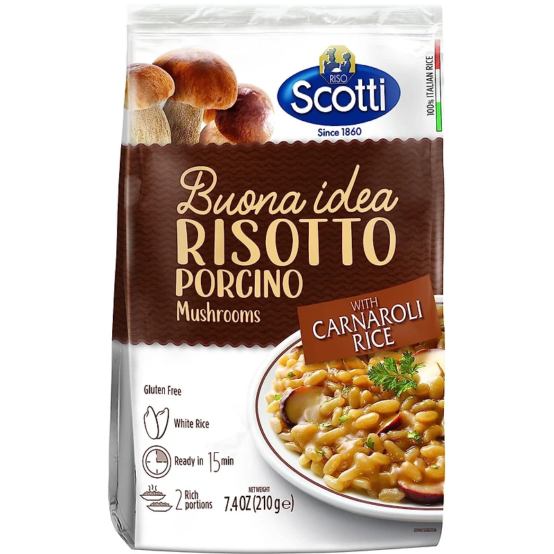 SCOTTI CHAMPIGNONS PORCINO RISOTTO, 210g