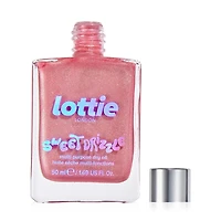 Lottie London - Sweet Drizzle - Pink Shimmer Illuminating Body Oil - 1.69 Fl oz