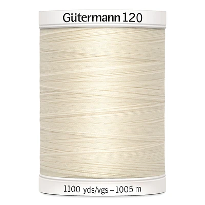 Gutermann 120 100% Polyester All Purpose Thread, 1005 m / 1100 yds