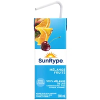 SunRype Boîtes de Jus Mélange de Fruits 5X200ML