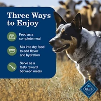 Blue Buffalo , Assortiment de Recettes Maison pour Chiens Adultes, Agneau et Dinde en Conserve, Format Varié