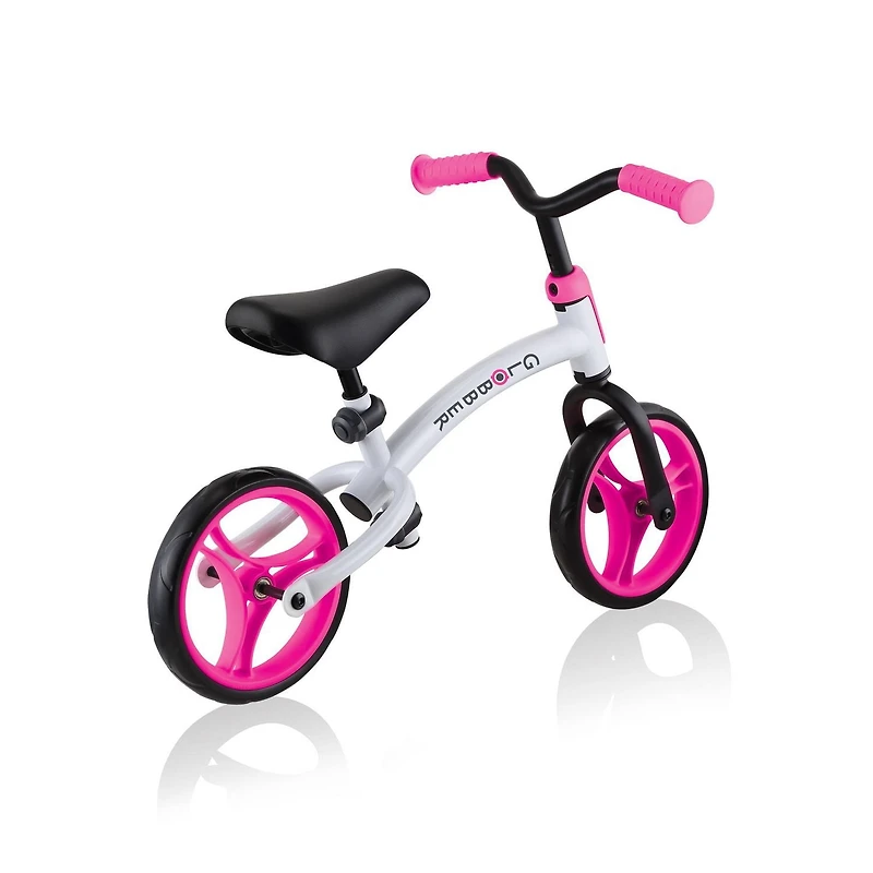 GLOBBBER GO BIKE - White / Neon Pink