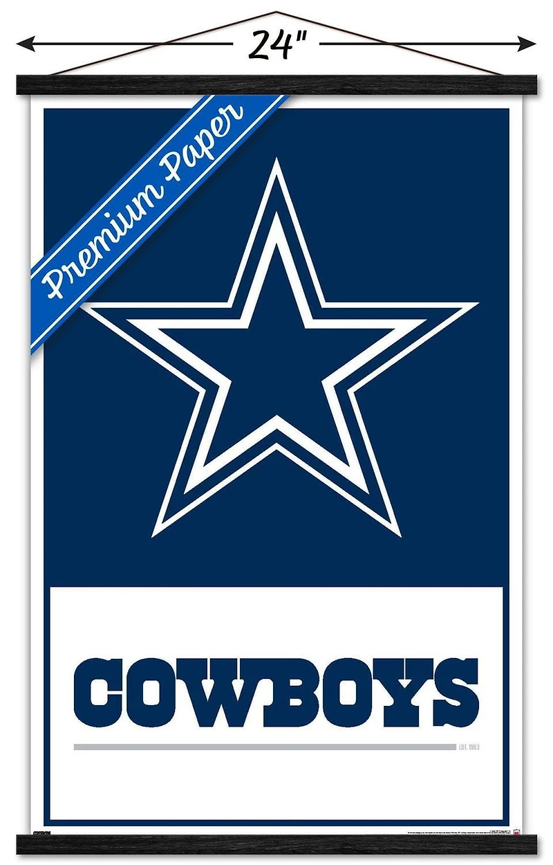 NFL Dallas Cowboys- Logo 21 Wall Poster