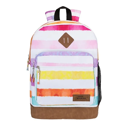 Genuine Dickies Multi Colored stripe Varsity backpack