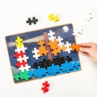 Plus Plus Big - Tangram de Base - 60 pieces - 3 à 6 ans.