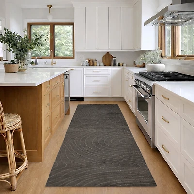 Tapis de Couloir Somos Lavable A la Machine Contemporain/Moderne pour Salon, Chambre, Salle Manger, Entrée