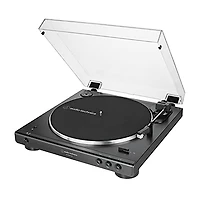 Audio-Technica AT-LP60XBT-USB-BK Fully Automatic Wireless Belt-Drive USB and Analog Turntable – Black