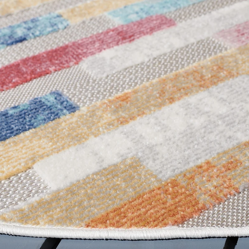 SAFAVIEH Cabana Avalon Geometric Indoor/Outdoor Area Rug