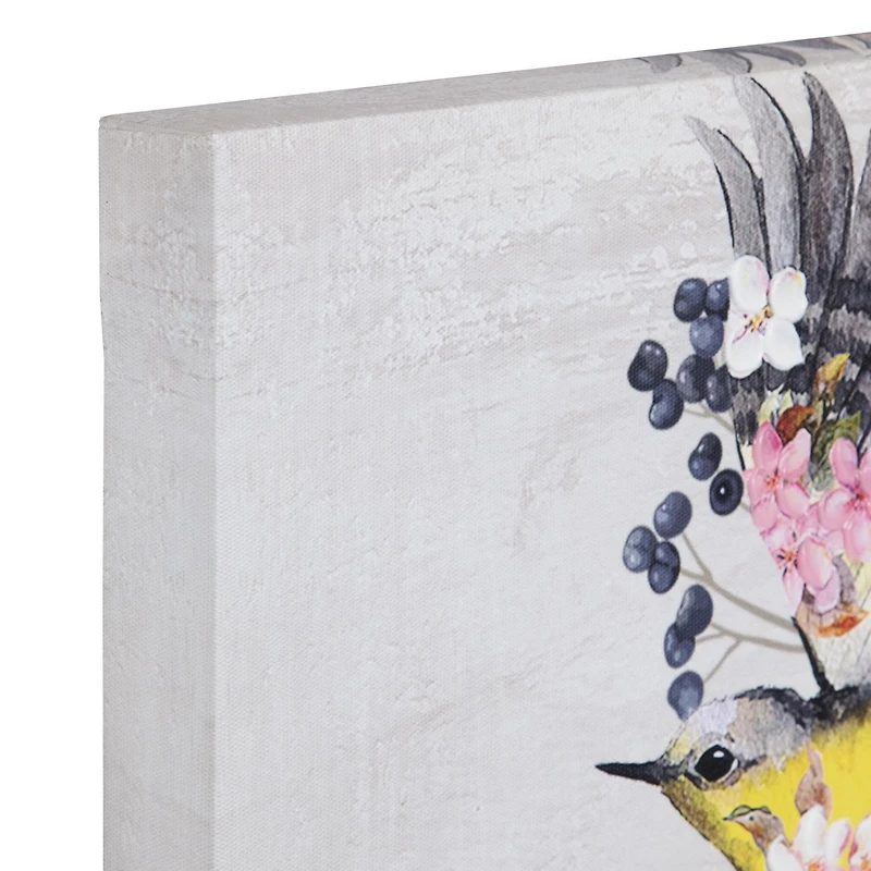 hometrends Natural Woman Embellished Canvas Art Print