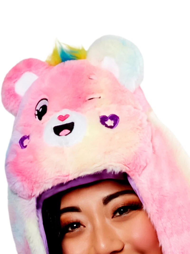 Care Bears Togetherness Bear Comfy Wear Zipsters Costume for Adults by Rubies, Unisex