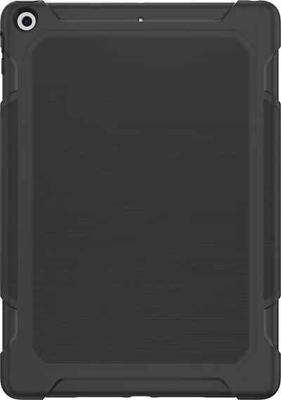 Slim Rugged Gel Case for iPad 10.2 inch- Black & Blue, Drop tested to 4 ft