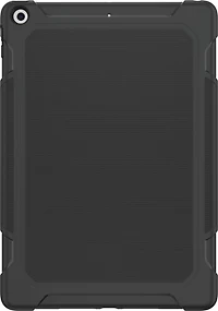 Slim Rugged Gel Case for iPad 10.2 inch- Black & Blue, Drop tested to 4 ft