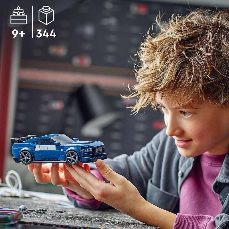 LEGO Speed Champions La voiture de sport Ford Mustang Dark Horse 76920 Ensemble de construction (344 pièces)