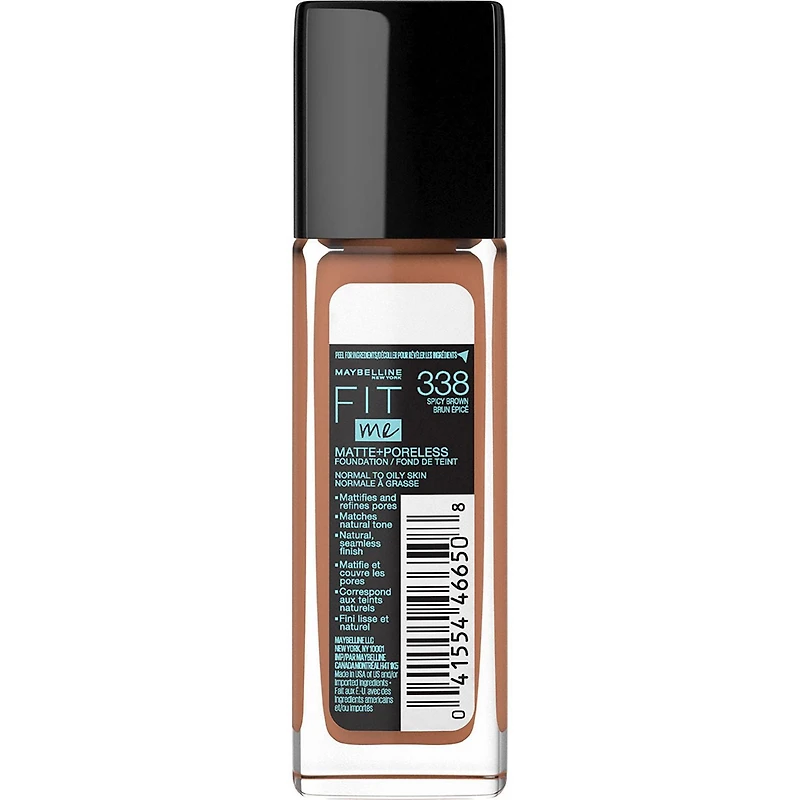 Fond de teint liquide Matte + Poreless Fit Me® Maybelline New York