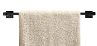 era Cubo Porte-serviettes monté noir 19.17po x 3po.