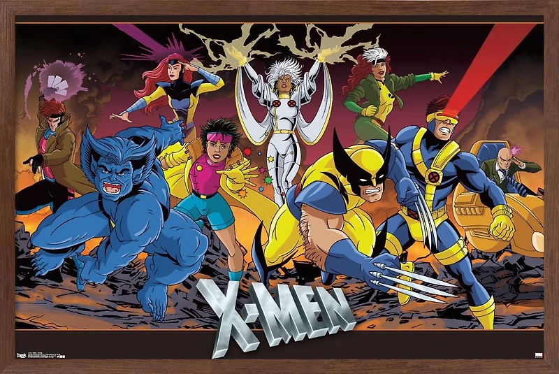 Marvel Comics - The X-Men - Group Wall Poster, 22.375" x 34"