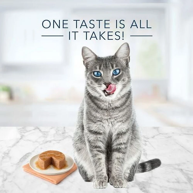 Blue Buffalo Tastefuls Tuna, Chicken and Fish/Shrimp in Gravy Flaked Adult Wet Cat Food, 12x156g