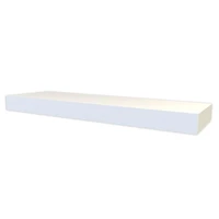 Hometrends 23 inch White Floating Shelf, 23" White Floating Shelf