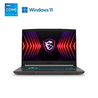 MSI Thin 15 15.6" 144Hz Gaming Laptop, Intel i5-12450H, RTX2050, 8GB DDR4, 512GB SSD, Win 11 Home