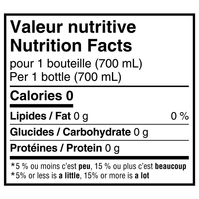 Glacéau smartwater with sports cap 700mL Bottle