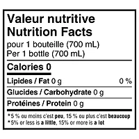 Glacéau smartwater with sports cap 700mL Bottle