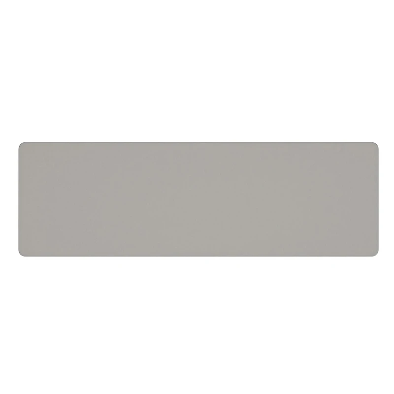 Contemporary MDF & Glass Console Table - Warm Grey