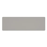 Contemporary MDF & Glass Console Table - Warm Grey