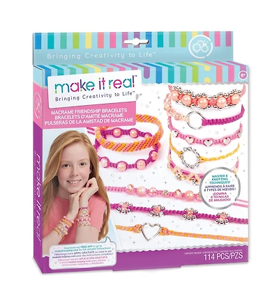 Make it Real Macrame Friendship Bracelets