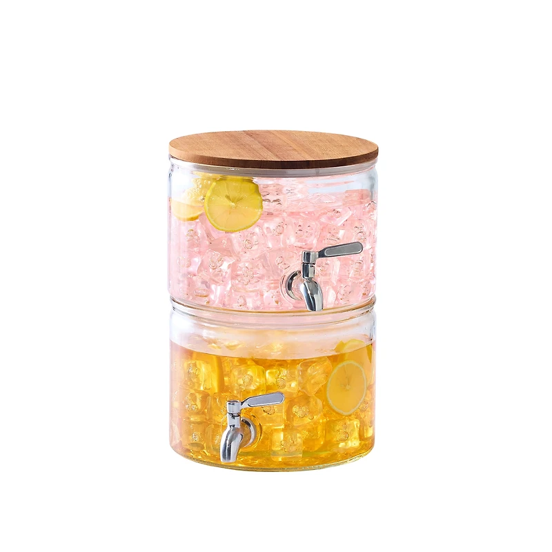 Better Homes & Gardens Clear Glass Beverage Dispenser