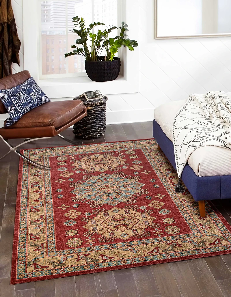 ECARPET Mila Traditional Area Rug for Living Room, Bedroom, Dining Room, Entrance, Hallway and More.