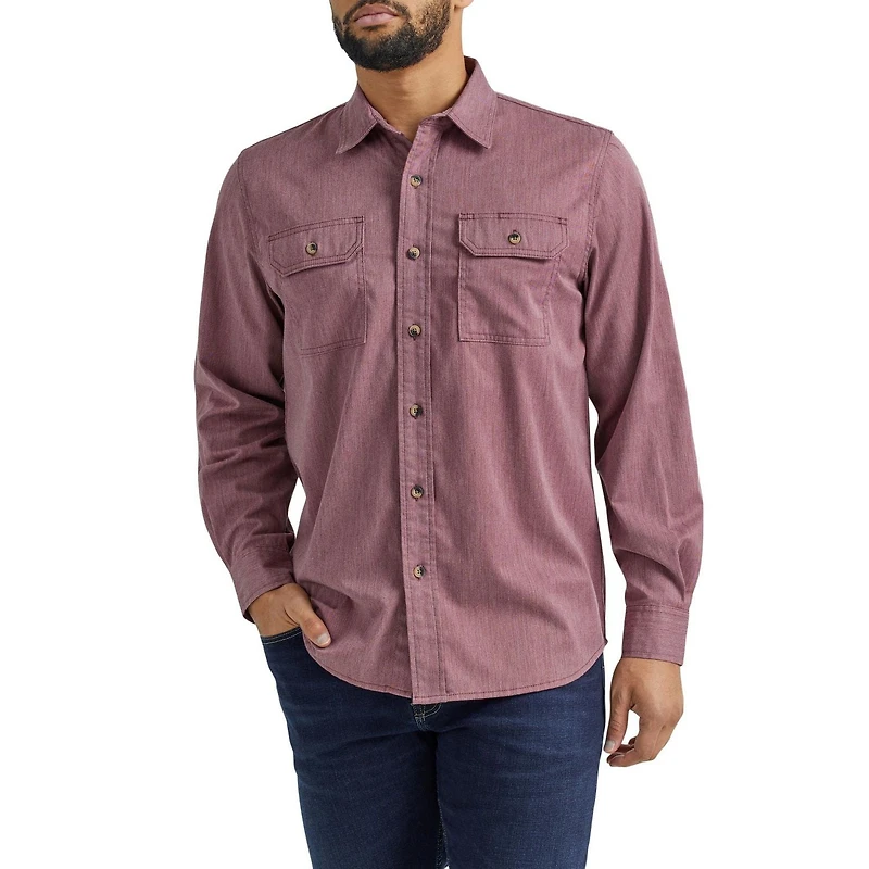 Wrangler Long Sleeve Twill Shirt