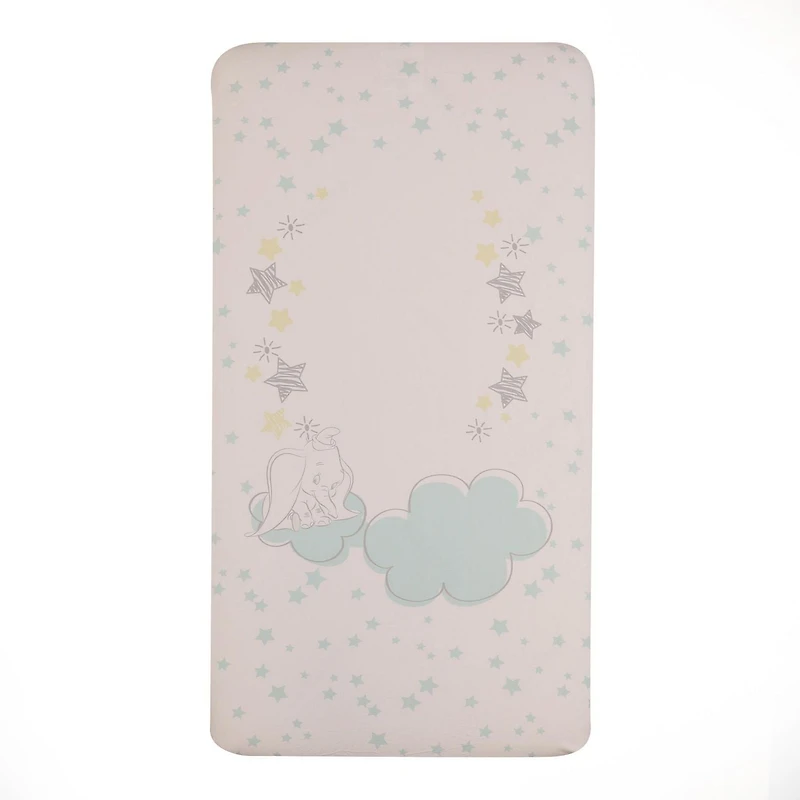 Drap contour pour lit de bébé Disney Baby - Dumbo 1 drap de lit ajusté