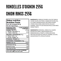 Yum Yum Onion rings 255g
