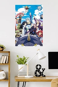 That Time I Got Reincarnated As A Slime - Group Wall Poster, 22.375" x 34"