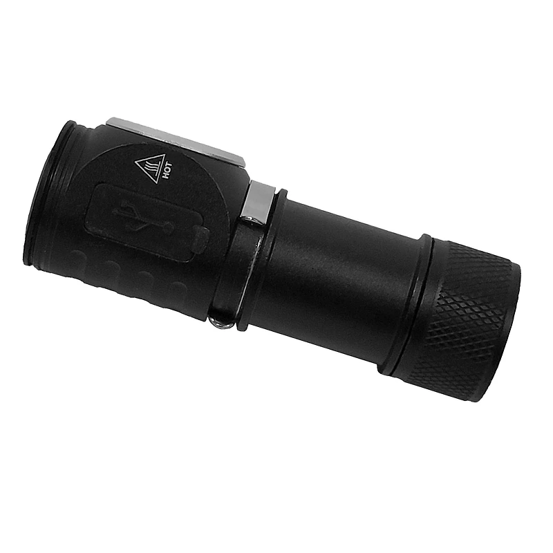 Hyper Tough Lampe Frontale rechargeable LED 500 lumens, câble USB-C inclus, 3 modes, aluminium durable, bande élastique souple réglable