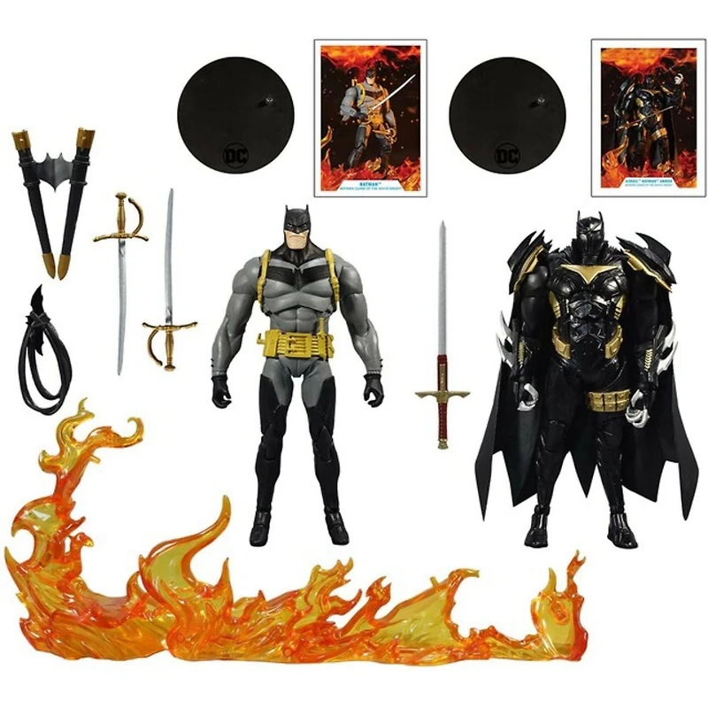 DC Multiverse Batman vs Azrael Batman Armor Action Figure 2-Pack [Curse of the White Knight