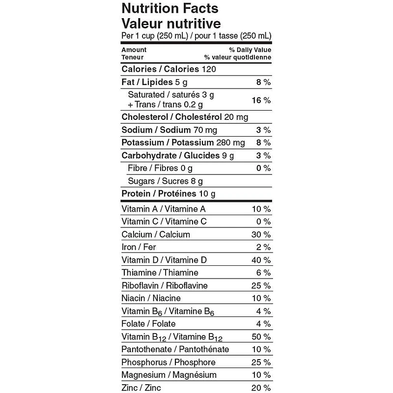 Natrel Lactose Free 2%, 2 L