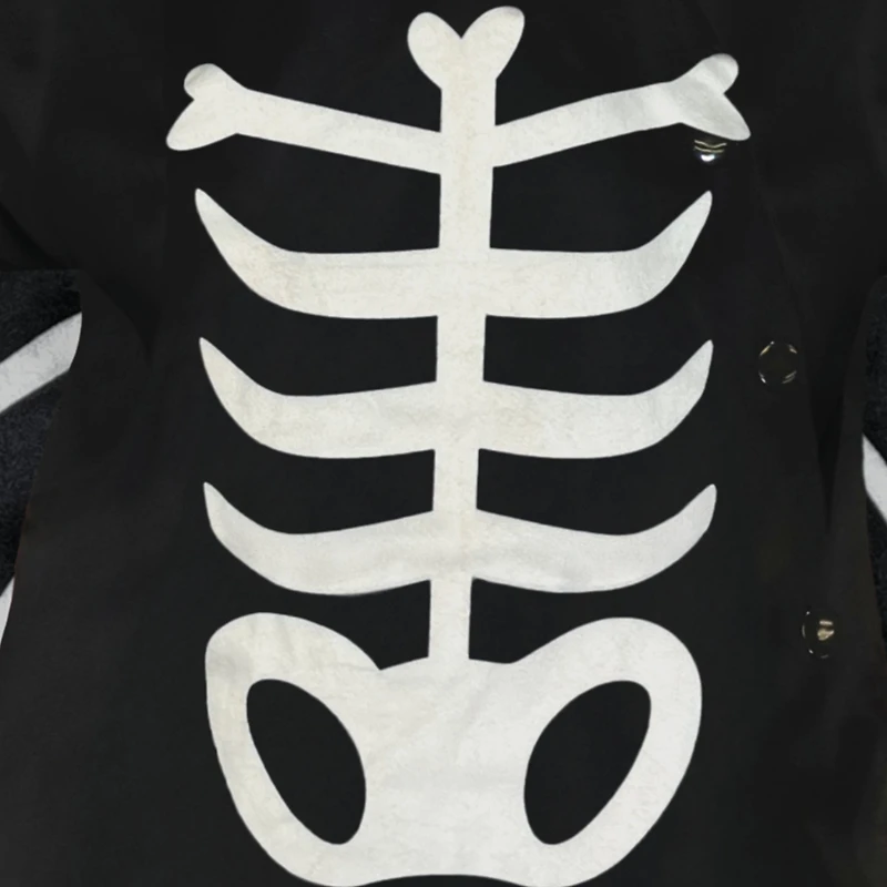 Costume de chauve-souris squelette guirlande de fanions, Costumes d'Halloween pour bébé, Taille pour bébé 0-6 mois Taille: 0-6M