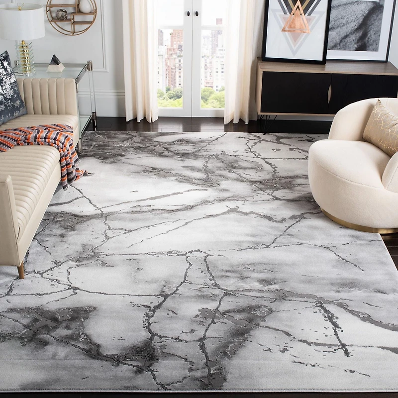 SAFAVIEH Craft Paul Abstract Marble Area Rug