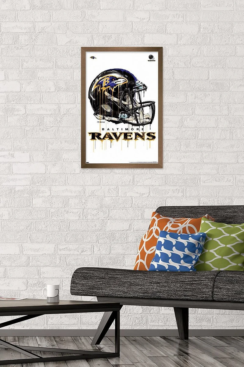 NFL Baltimore Ravens - Casque anti-goutte 20