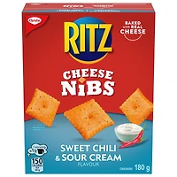 CRAQUELINS AU FROMAGE RITZ À SAVEUR DE CHILI DOUX ET DE CRÈME SURE 180 g