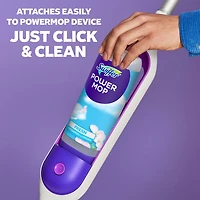 Ensemble de recharges Swiffer Super Vadrouille, carrelage, bois, stratifié, nettoyant pour planchers en bois, 5 coussins + 1 solution parfumée Fraîcheur