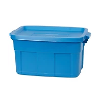 53 L (14 gal.) Roughneck® Tote- Blue, 53L Roughneck® Tote- Blue