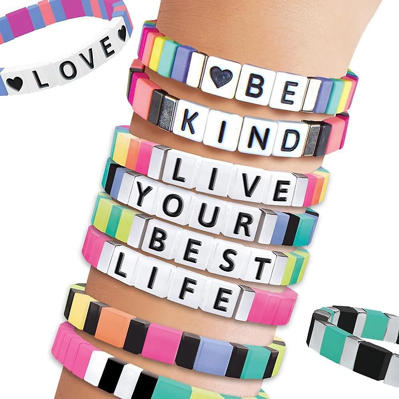 Fashion Angels Alphabet Tiles Message Bracelet Kit