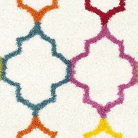 Safavieh Shag Kids Yadira Geometric Quatrefoil Area Rug
