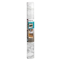 Smooth Top EasyLiner Brand Shelf Liner, Gray Marble, 20 in. x 6 ft., Multiple Sizes Available